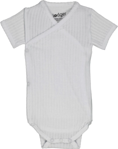 Body transpirable Lodger de manga corta Seersucker Cloud Dancer talla 56