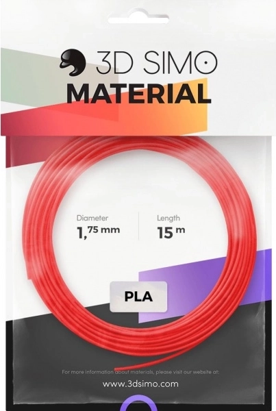 Filamento PLA para bolígrafos 3D e impresoras 3D, 1,75 mm, mezcla de colores, 15 m