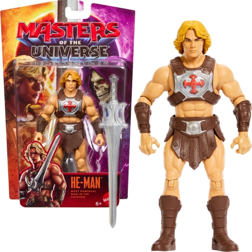 Figura de He-Man Masters of the Universe 14 cm con espada