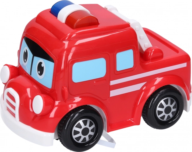 Camión de bomberos con efectos 15 cm
