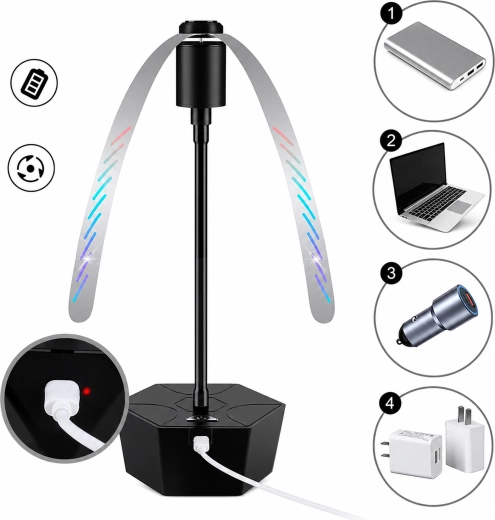 Alimentación por USB para usar en cualquier lugar