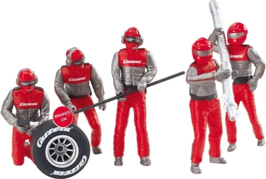 Figuras de mecánicos Carrera – set de 5 unidades
