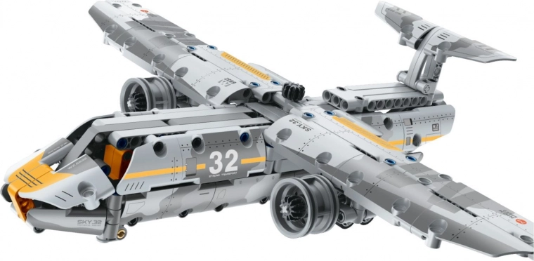 Kit de construcción de avión militar
