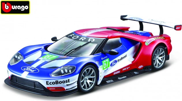 Modelo metálico de coche 1:32 BBURAGO FORD GT Le Mans 2017 #67