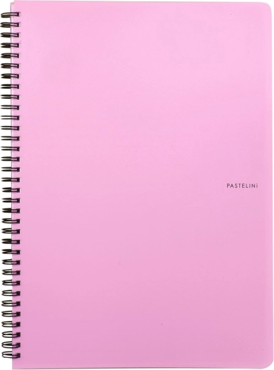Bloc de espiral A4 PASTELINI, rosa, 60 hojas