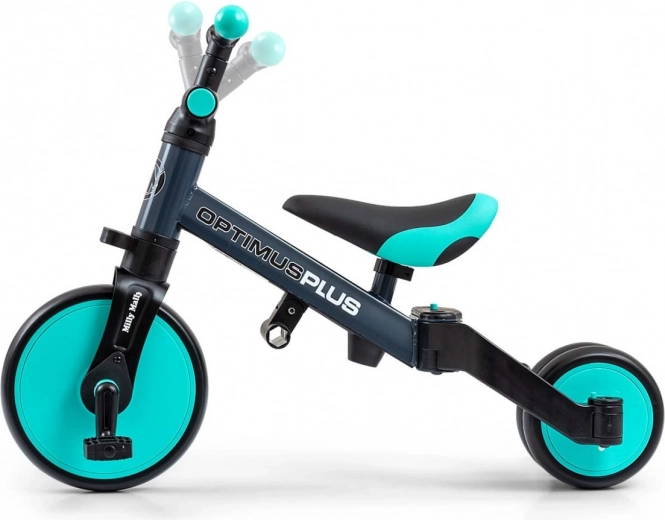 4 en 1: de triciclo a bicicleta de equilibrio en un instante