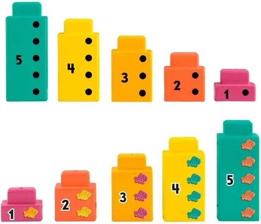 Bloques de colores para manos pequeñas
