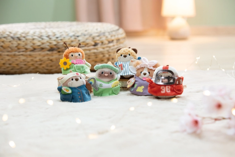 Embalaje de regalo y mundo coleccionable MyMochi