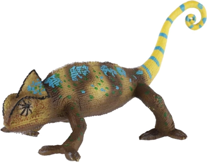 Representación realista del reptil