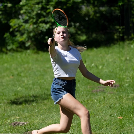 Set de bádminton Talbot-Torro Attacker Plus para 4 jugadores