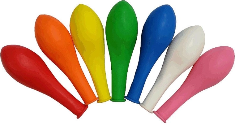 Globos de látex 30 cm – mix de colores, 12 uds
