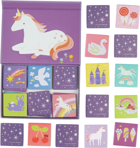 A Little Lovely Company - juego de memoria (pexeso) Unicornios