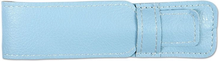 Estuche tipo piel con estilo en el color del bolígrafo