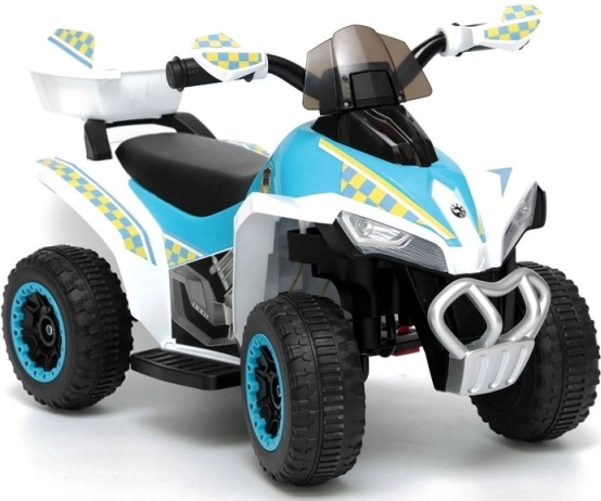 Cuatrimoto infantil a batería con motivo policial