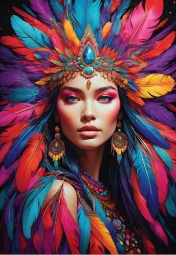 Puzzle Princesa India 1000 Piezas