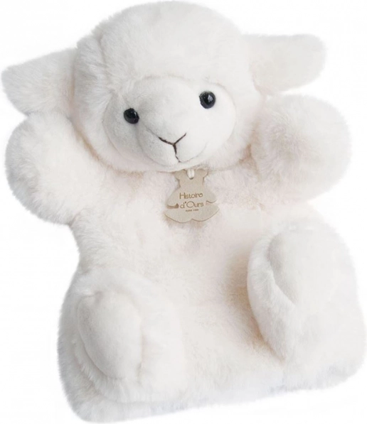 Doudou Marioneta de peluche Corderito 25 cm