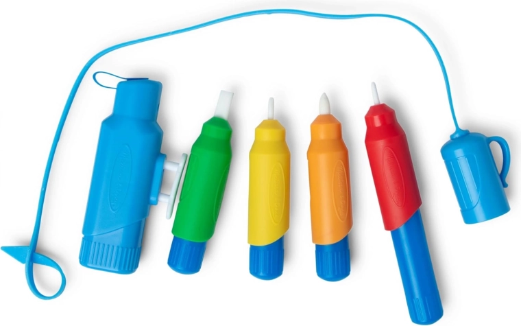 4 bolígrafos de agua reutilizables con distintas puntas