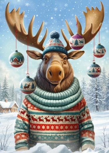 Puzzle Cherry Pazzi Moose Be Love, 500 piezas