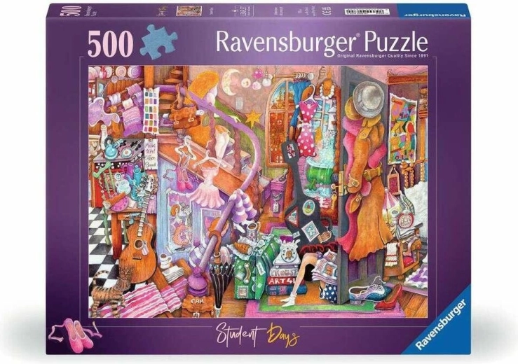 Puzzle Ravensburger Tiempos de estudiante 500 piezas