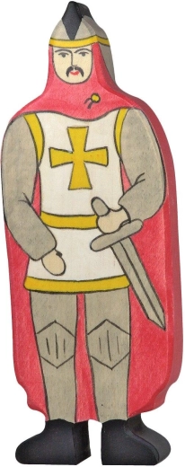Holztiger caballero con capa roja - 1 unidad