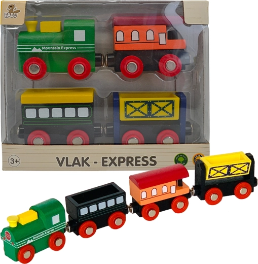 Tren de madera Express BABU