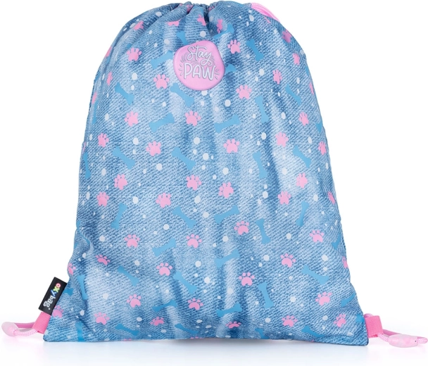 Bolsa escolar para zapatillas/botines con motivo de perro