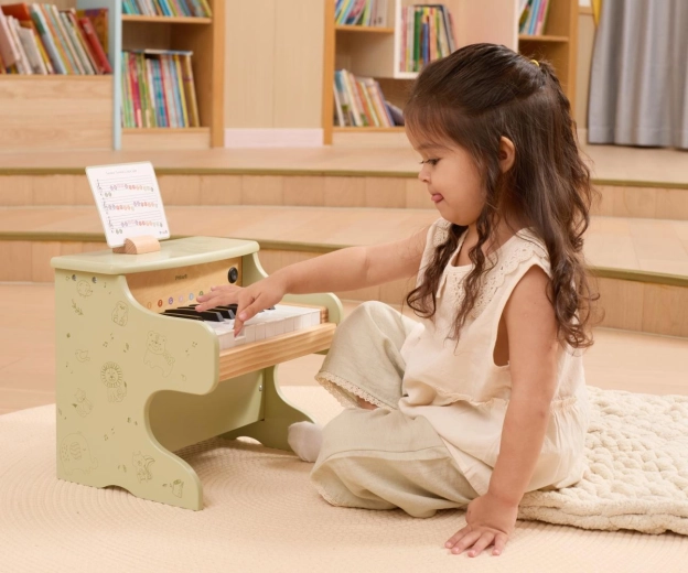 Pianino de madera para pequeños músicos