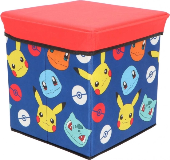 Taburete con espacio de almacenamiento Pokémon
