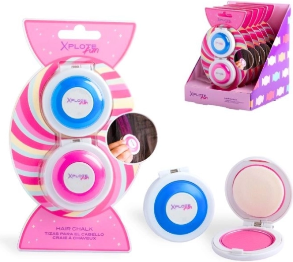 Tizas para el pelo Sweet Candy (2 colores) - 1 unidad