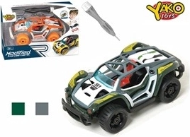 Coche de juguete para montar con tornillos 1:32 con mecanismo de retroceso (pull back)