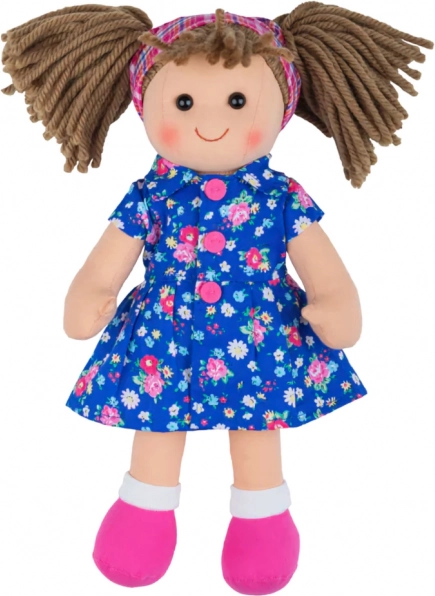 Bigjigs Toys muñeca de tela Hollie 28 cm