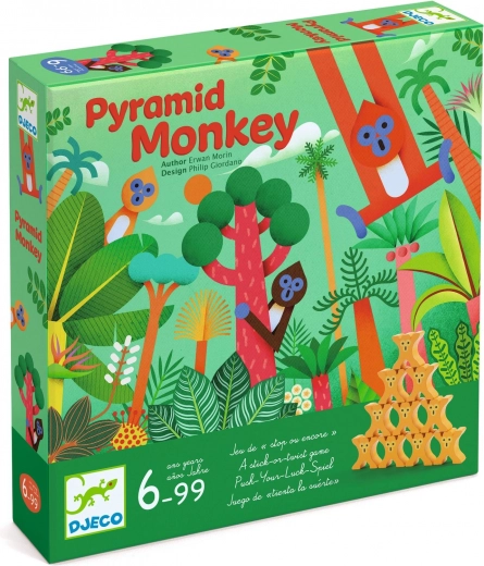 Juego de pirámides Monkey de Djeco