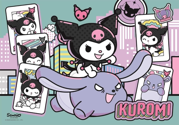 Puzzle Clementoni Kuromi de 104 piezas