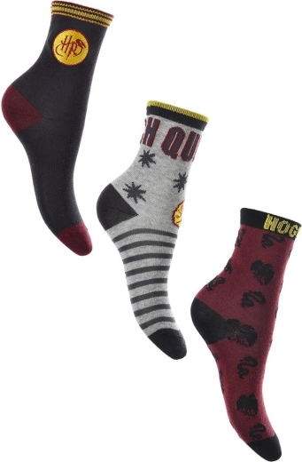 Set de calcetines Harry Potter - 3 pares