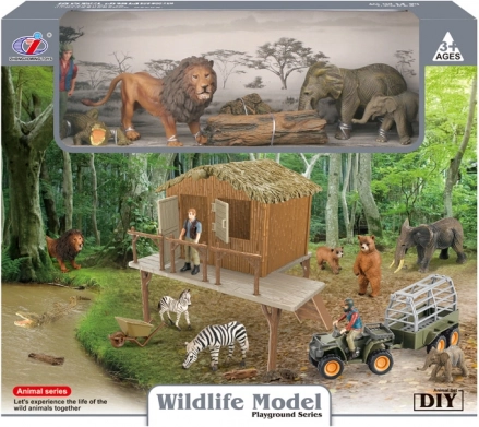 Set de figuras de la jungla – Model Series