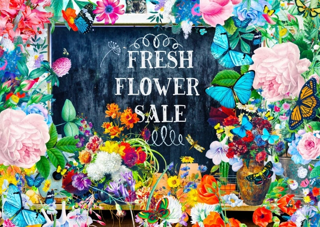 Puzzle Enjoy Liquidación de flores 1000 piezas