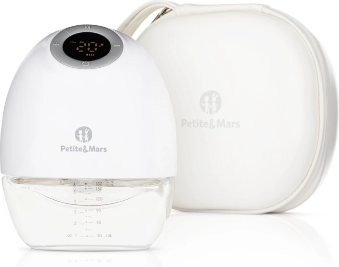 Petite&Mars extractor de leche materna eléctrico manos libres Gaia