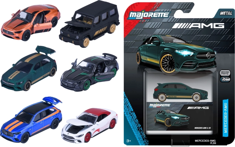 Cochecito Majorette Mercedes AMG Deluxe - 1 unidad