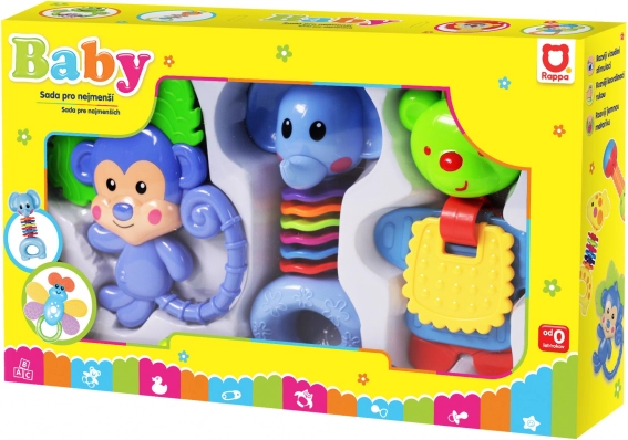 Juego de sonajeros para bebés 3 uds.