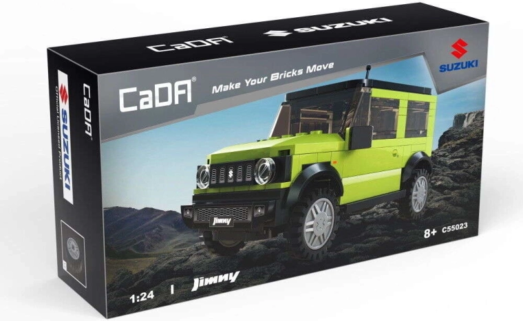 Modelo con licencia SUZUKI Jimny a escala 1:24