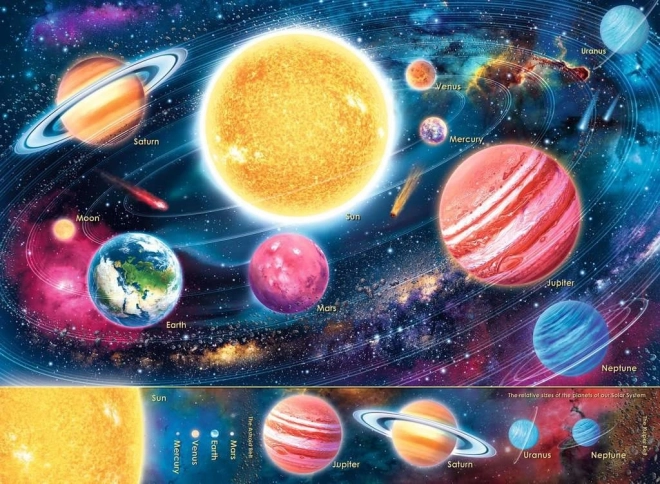 Puzzle Ravensburger Sistema Solar XXL 300 piezas