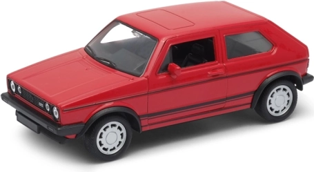 Welly Volkswagen Golf I GTI 1:34 modelo de coche rojo