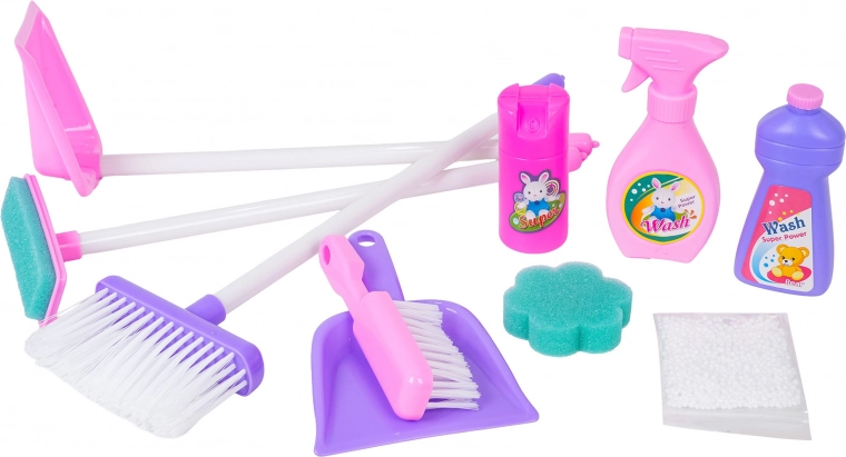 Amplio set de accesorios para un juego creativo