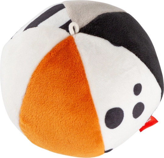 Sigikid pelota de peluche de alto contraste con sonajero para bebés