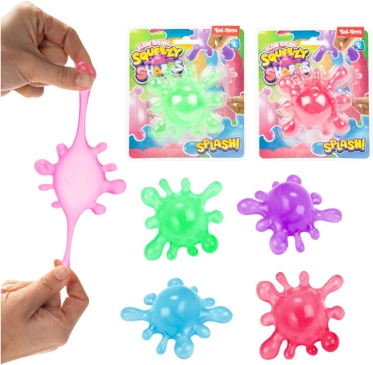 Toi-Toys pelota antiestrés elástica de silicona en 4 colores
