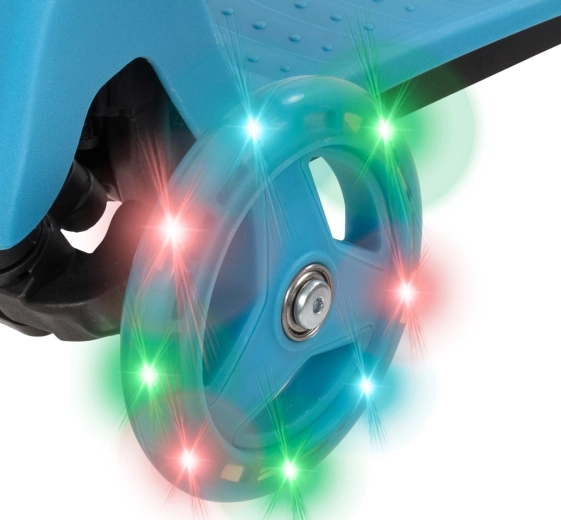 Ruedas LED luminosas para más diversión