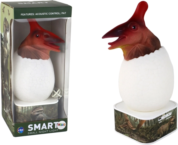 Luz nocturna Dino LED con micro USB
