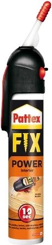 Pattex Power Fix DIY adhesivo de montaje autodosificable para interiores 250 g