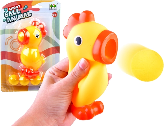 Pollito lanzador: lanzador de espuma para niños