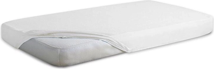 Babymatex sábana impermeable de felpa 60 × 120 cm blanca